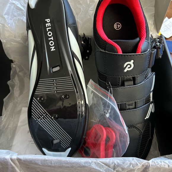 Peloton Black and Red Athletic Shoes - Picture 2 of 3